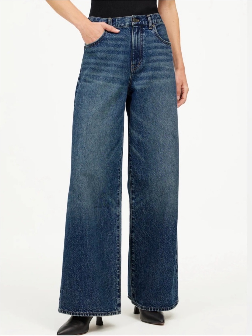 MADEWELL Jeans Super Wide Leg Size 31 TALL